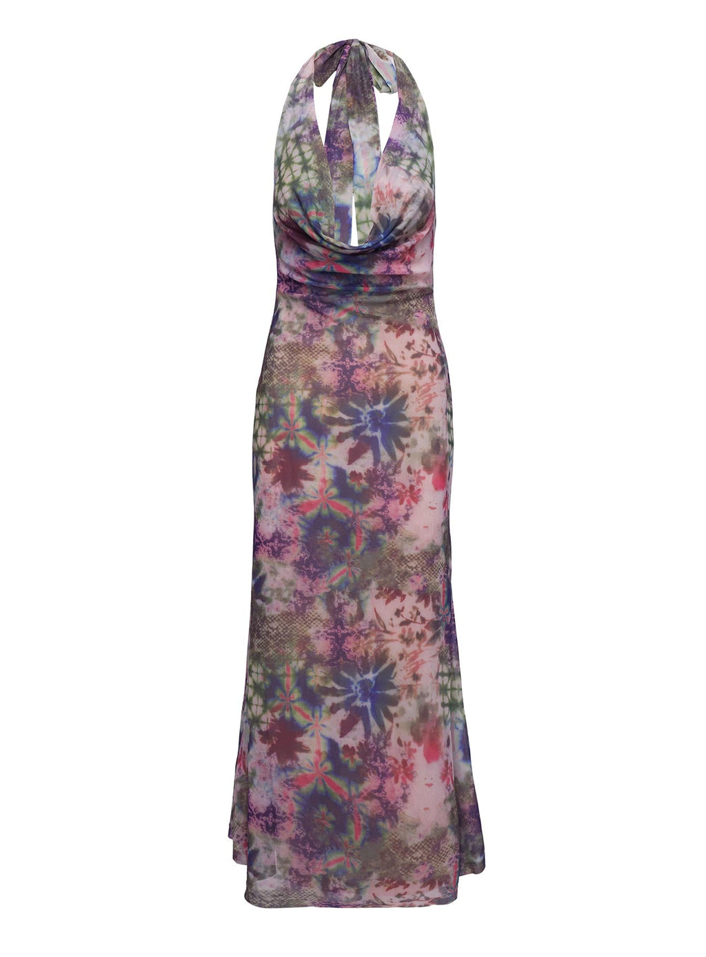 Cassiday Halter Maxi Dress Multi