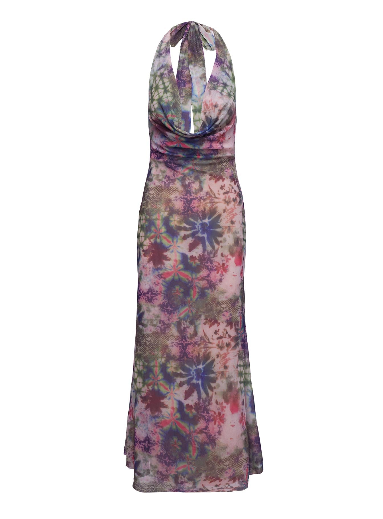 Cassiday Halter Maxi Dress Multi