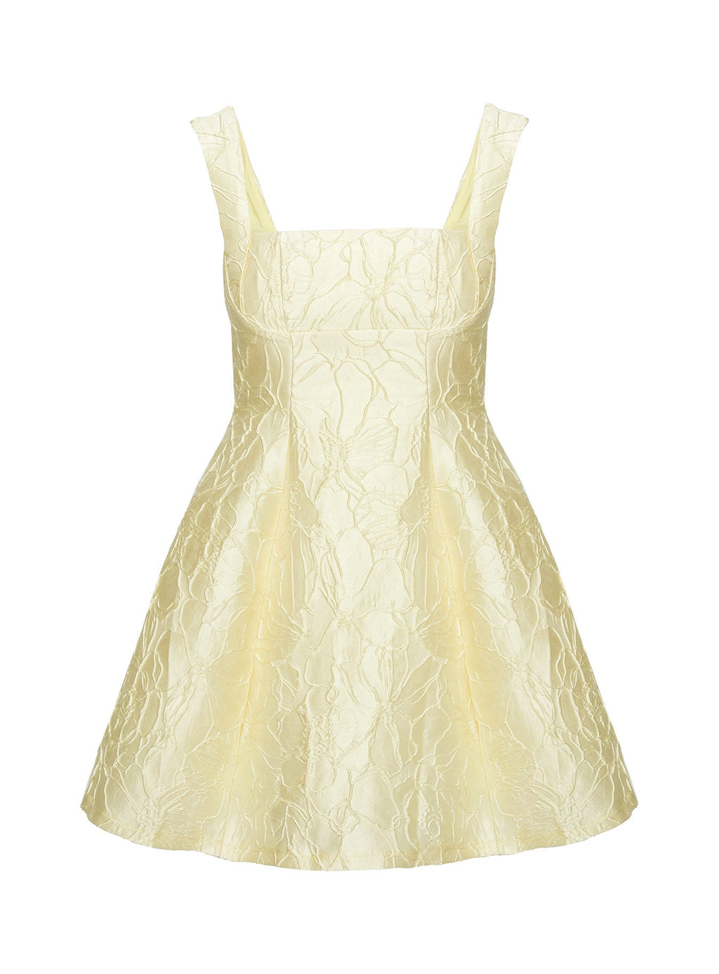 Eloquent Mini Dress Light Yellow