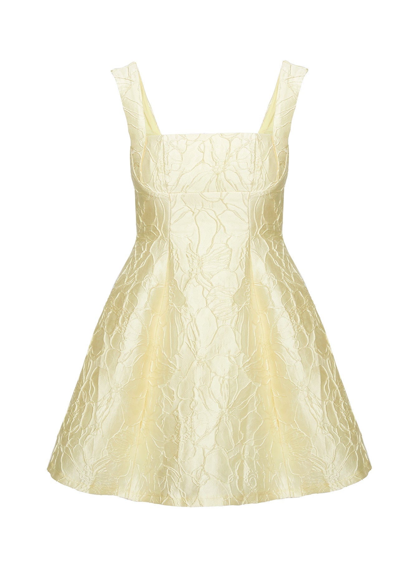 Eloquent Mini Dress Light Yellow