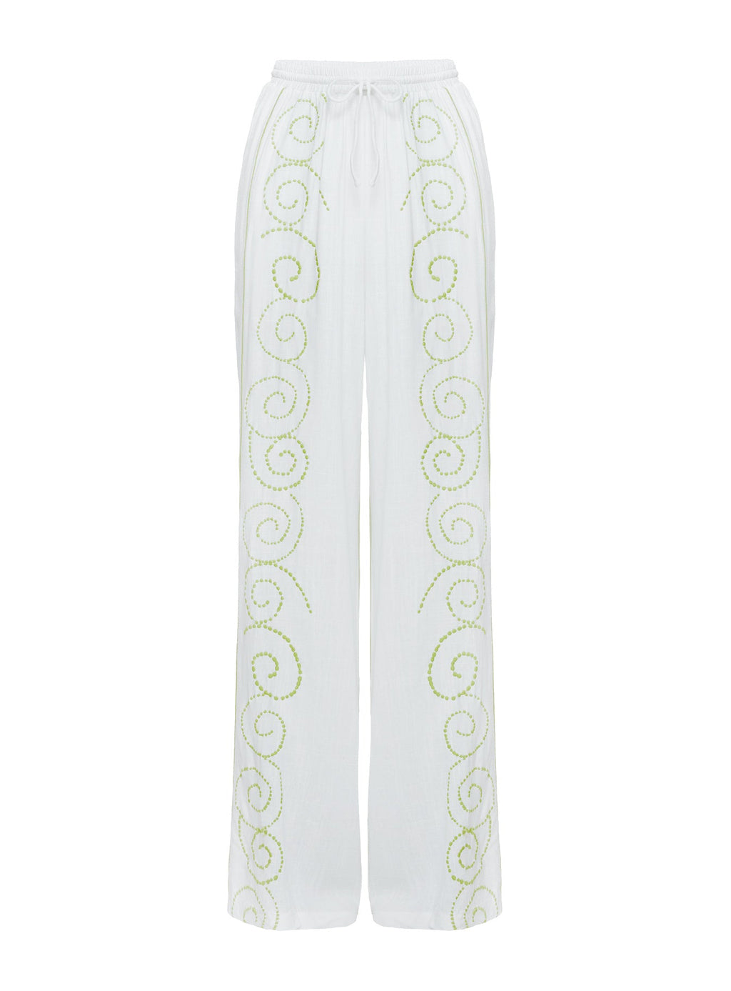 Kindred Pants White / Green