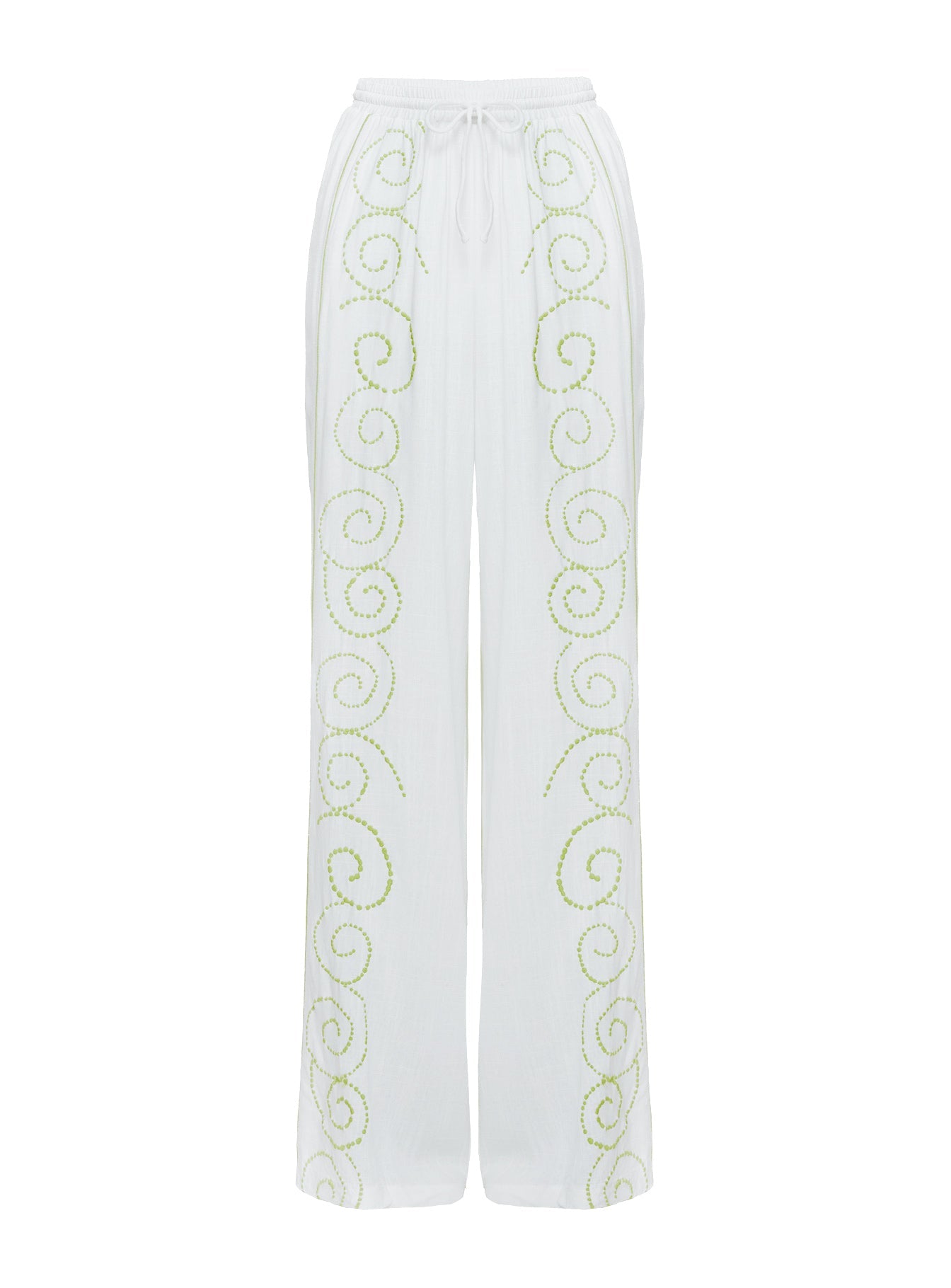 Kindred Pants White / Green