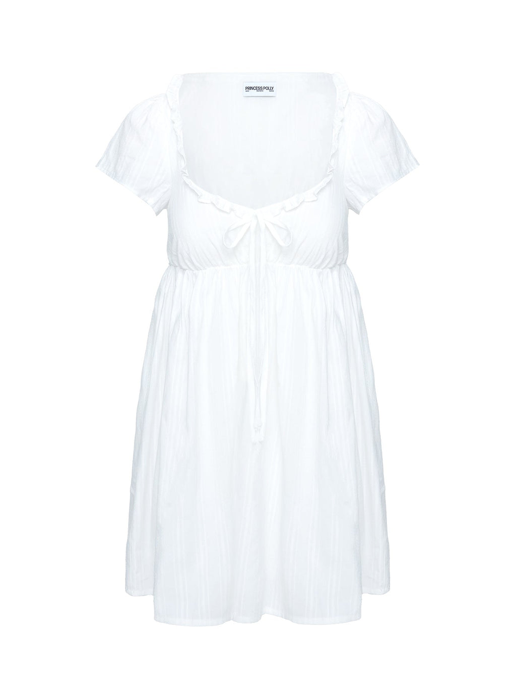 Monsterrat Mini Dress White