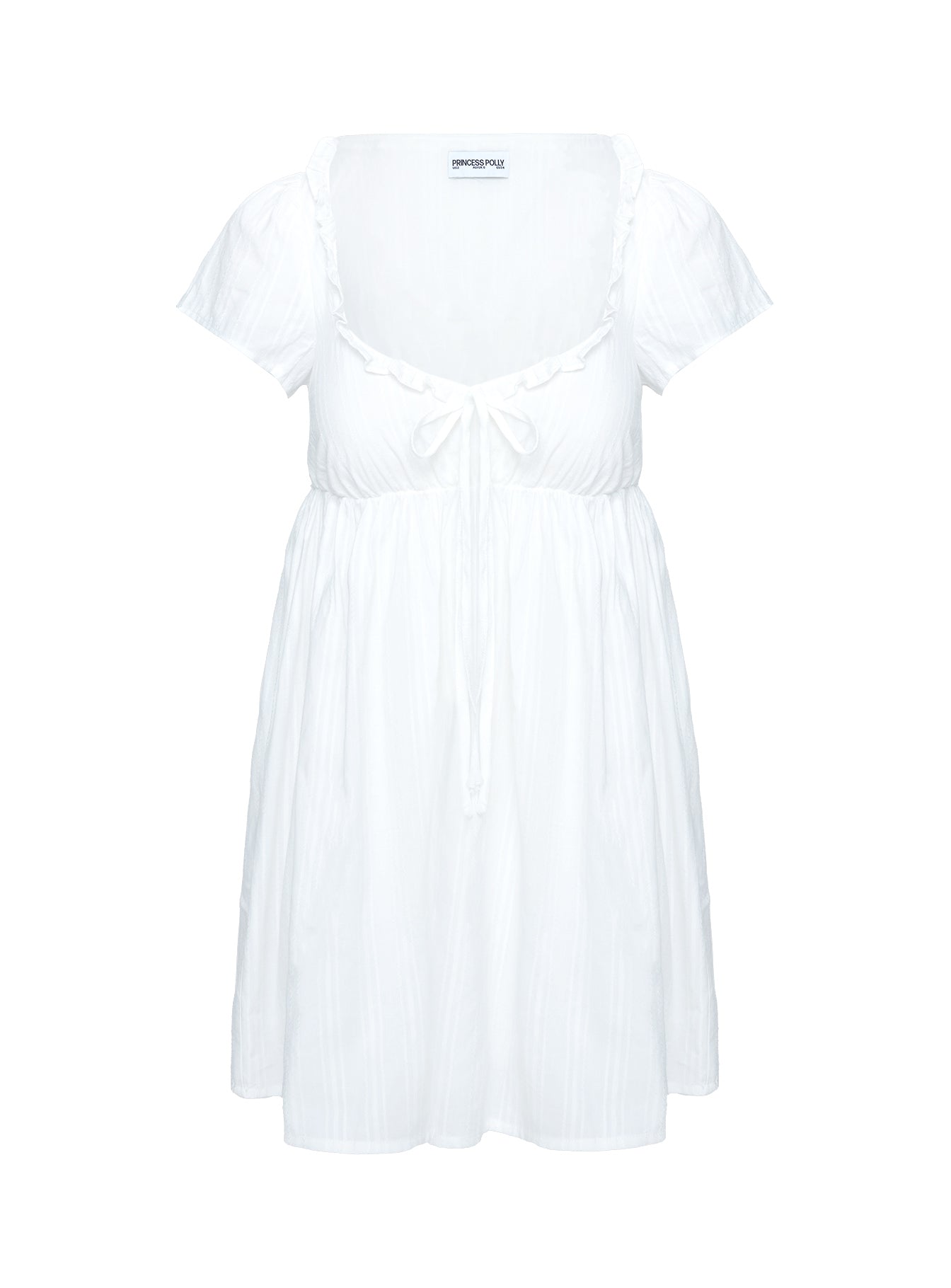Monsterrat Mini Dress White