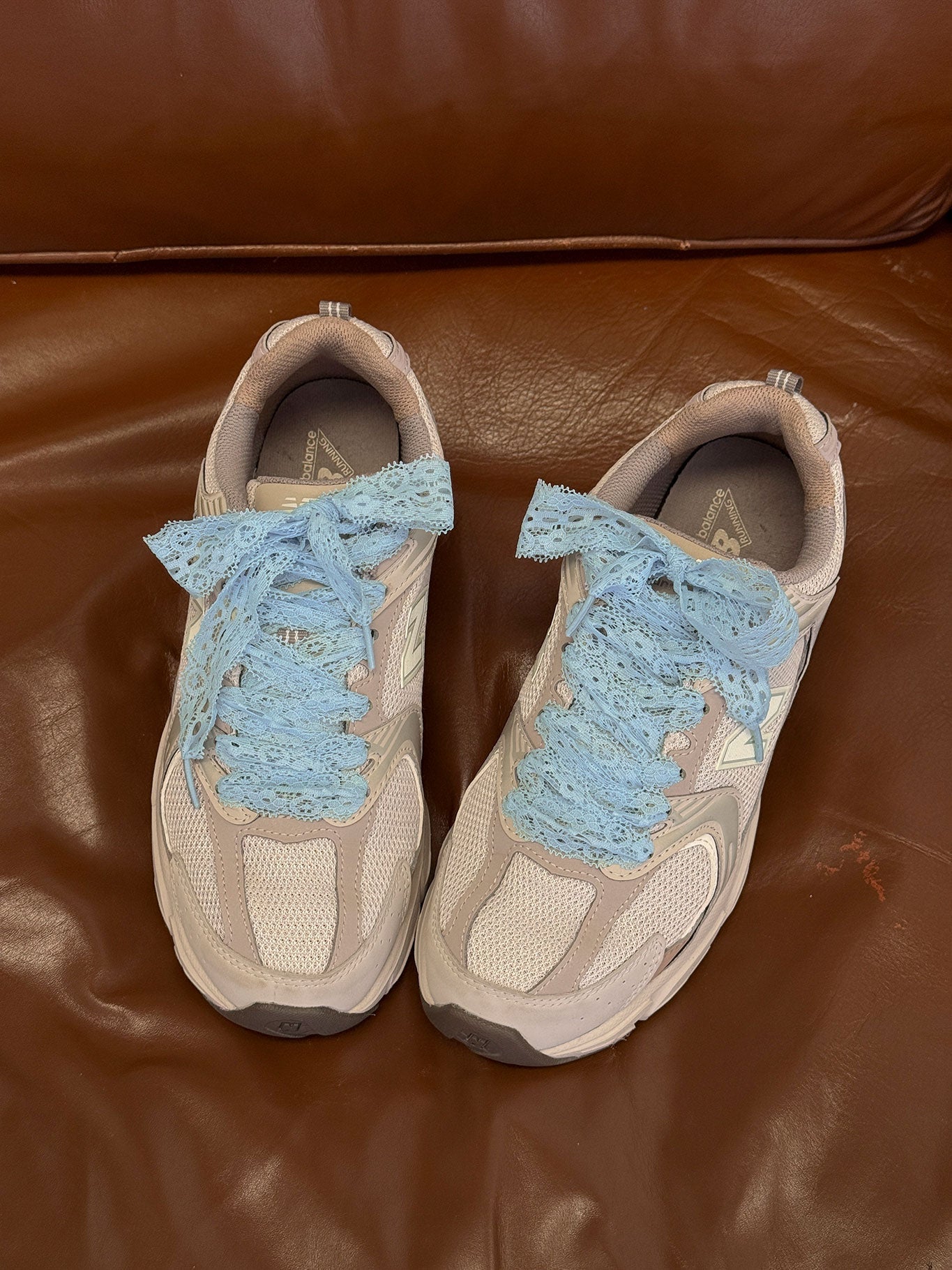 Masonne Lace Shoelaces Blue