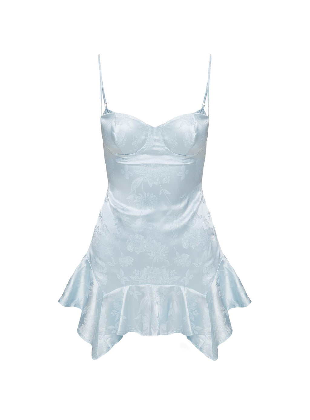 Secret Admirer Mini Dress Blue