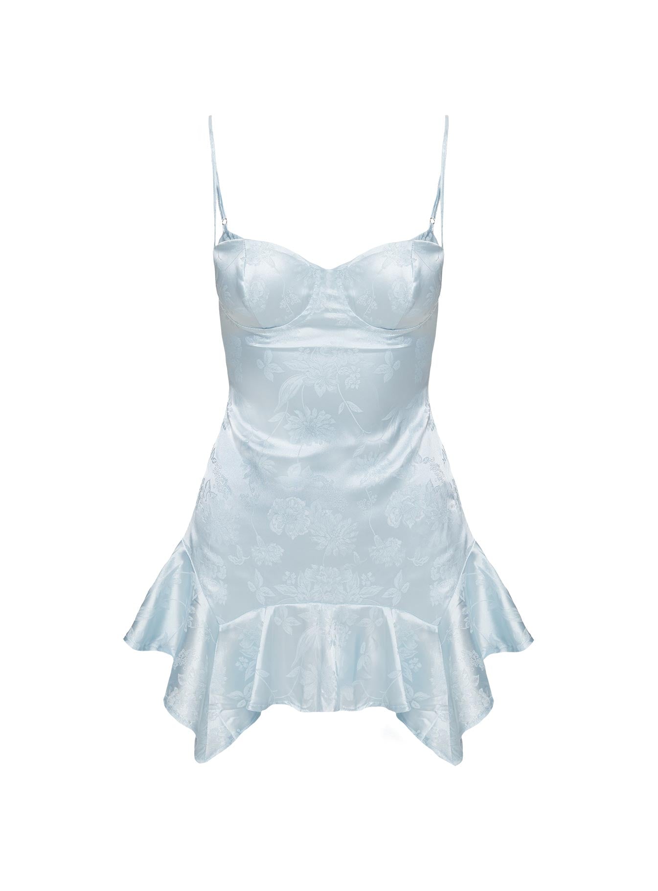 Secret Admirer Mini Dress Blue