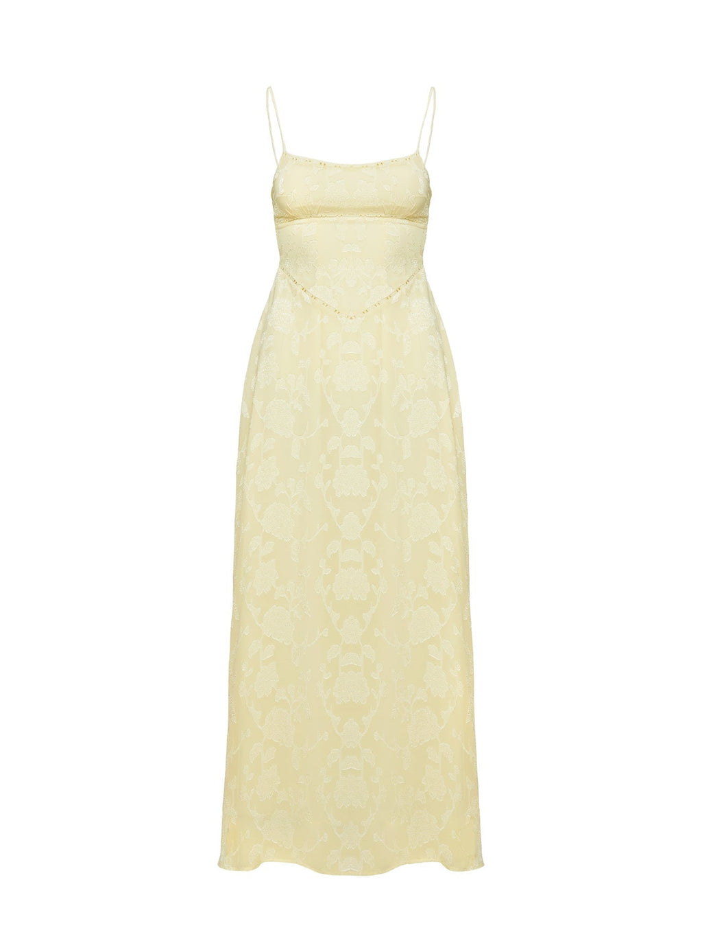 South Of France Maxi Dress Yellow Petite