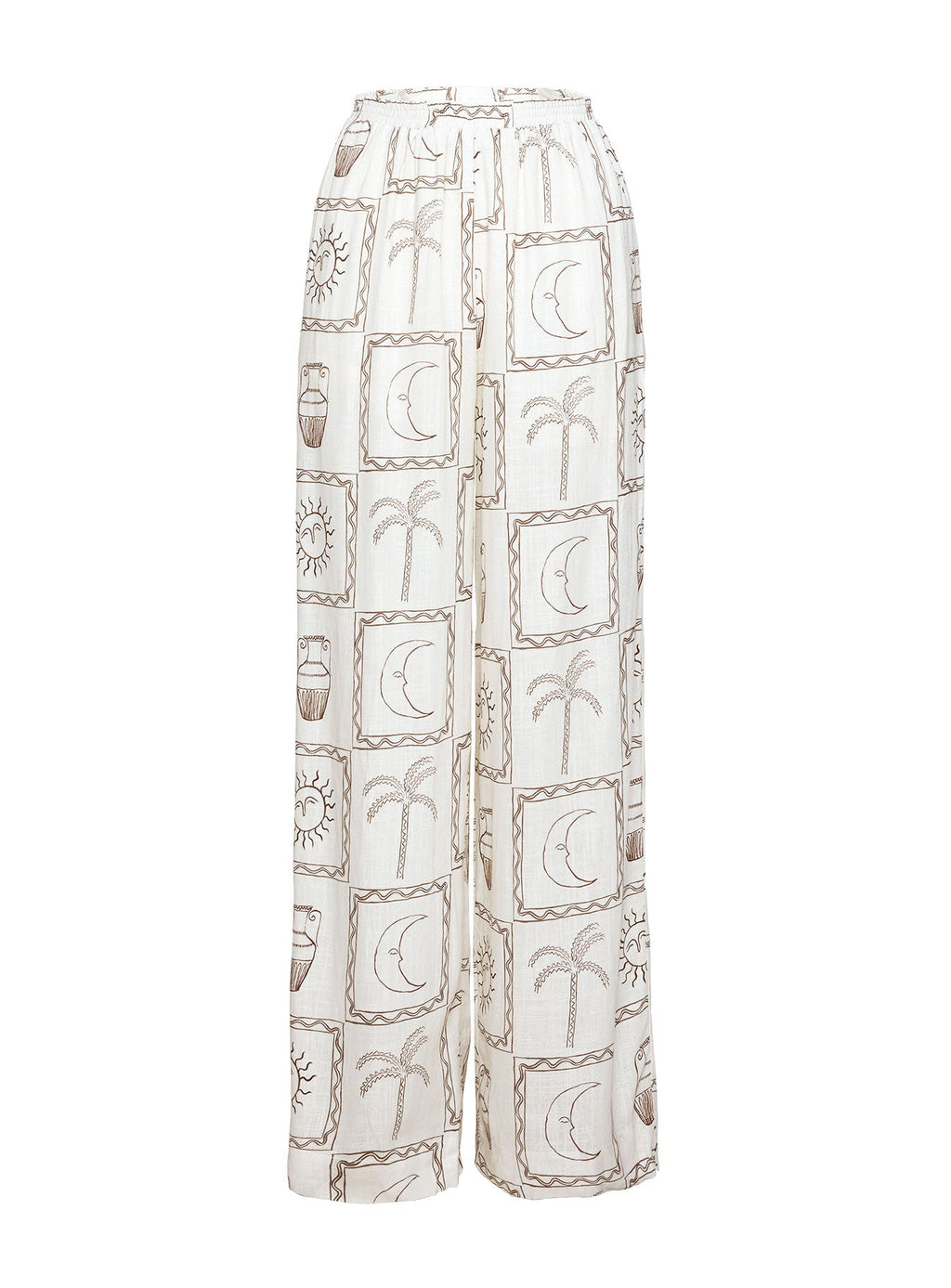 Sun Dream Pants Cream / Multi