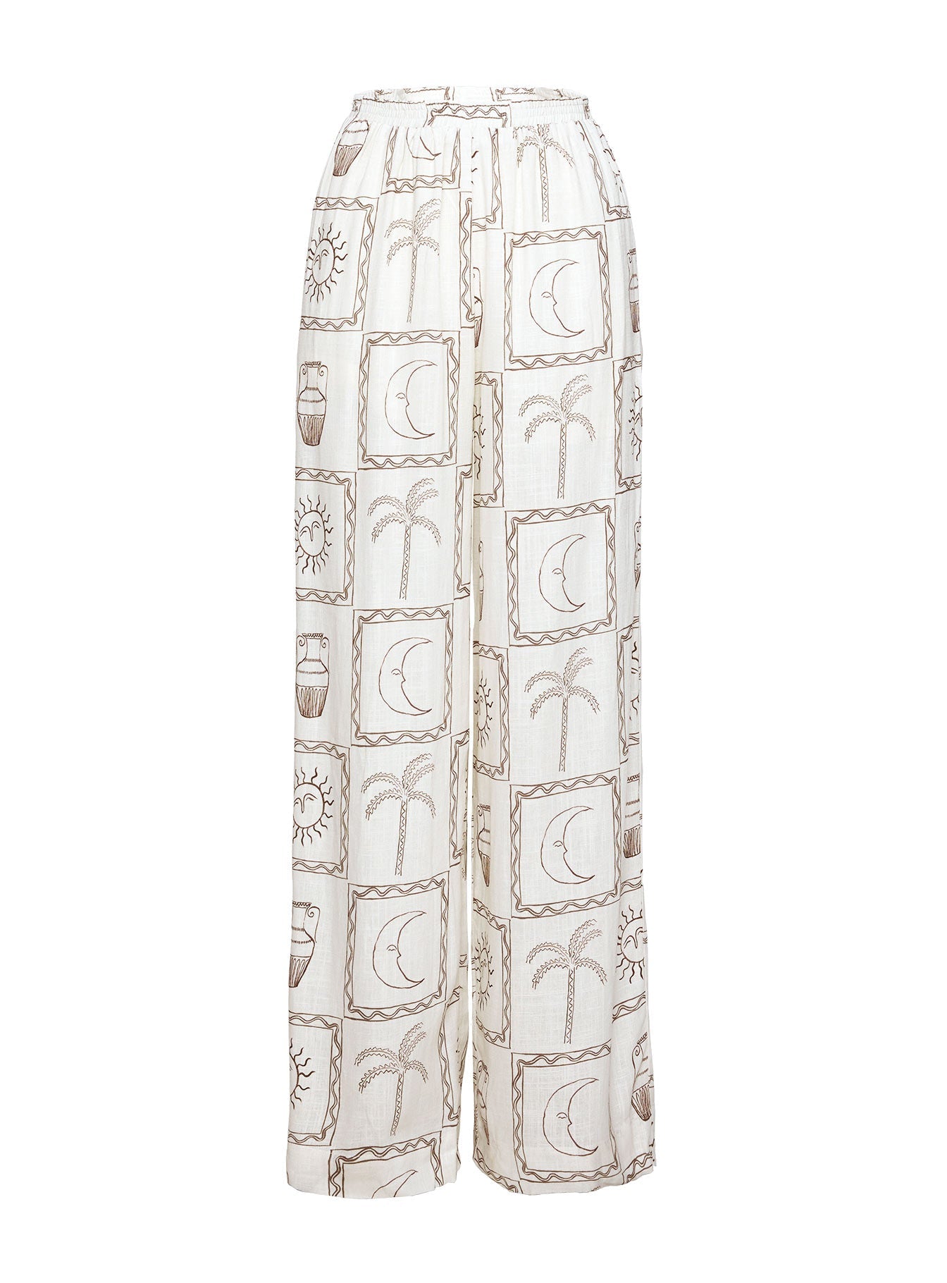 Sun Dream Pants Cream / Multi