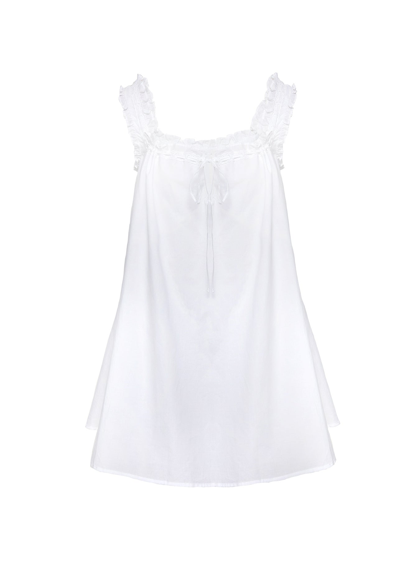 Swing Mini Dress White