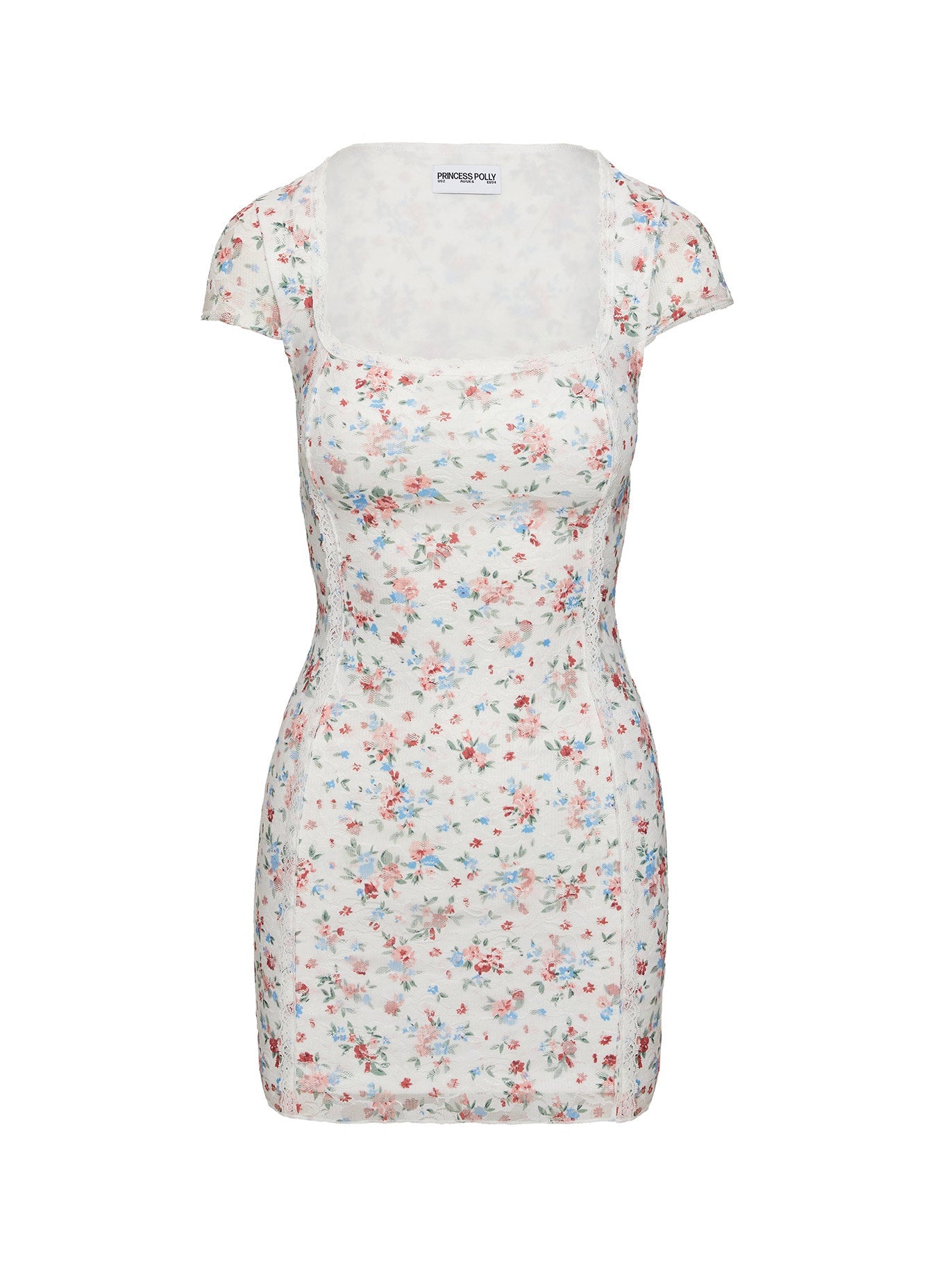 Whitlock Mini Dress White / Floral